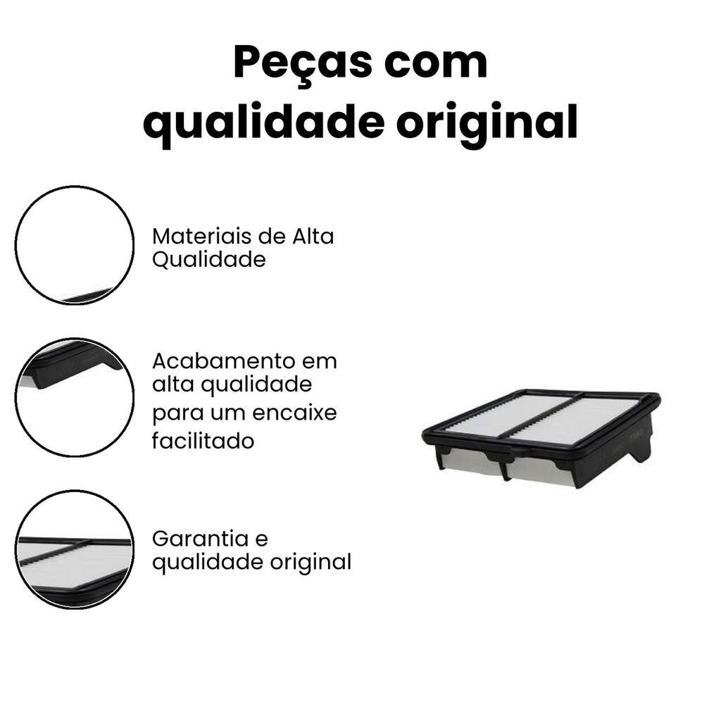 Filtro de Ar MAHLE LX3697 - FIT FIT - Imagem 3