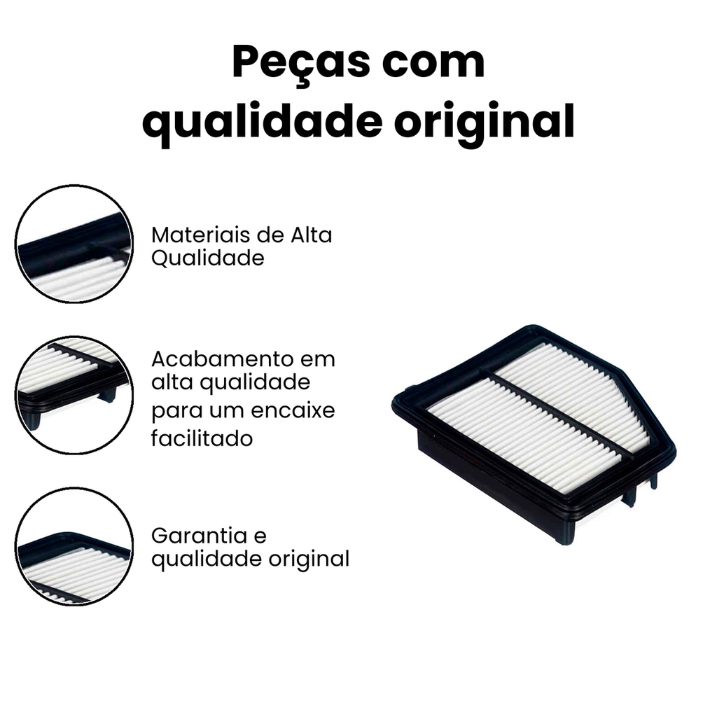 Filtro de Ar MAHLE LX3712 Civic Civic - Imagem 3