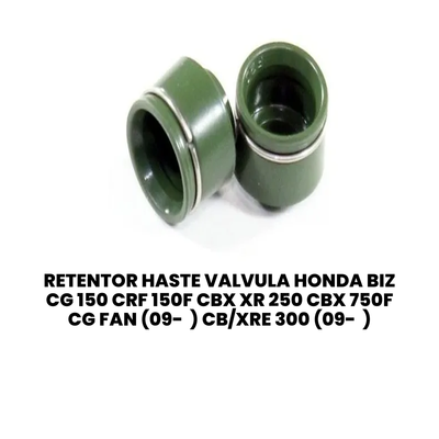 Retentor Haste Válvula Honda Biz CG 150, CRF 150F - - Imagem 2