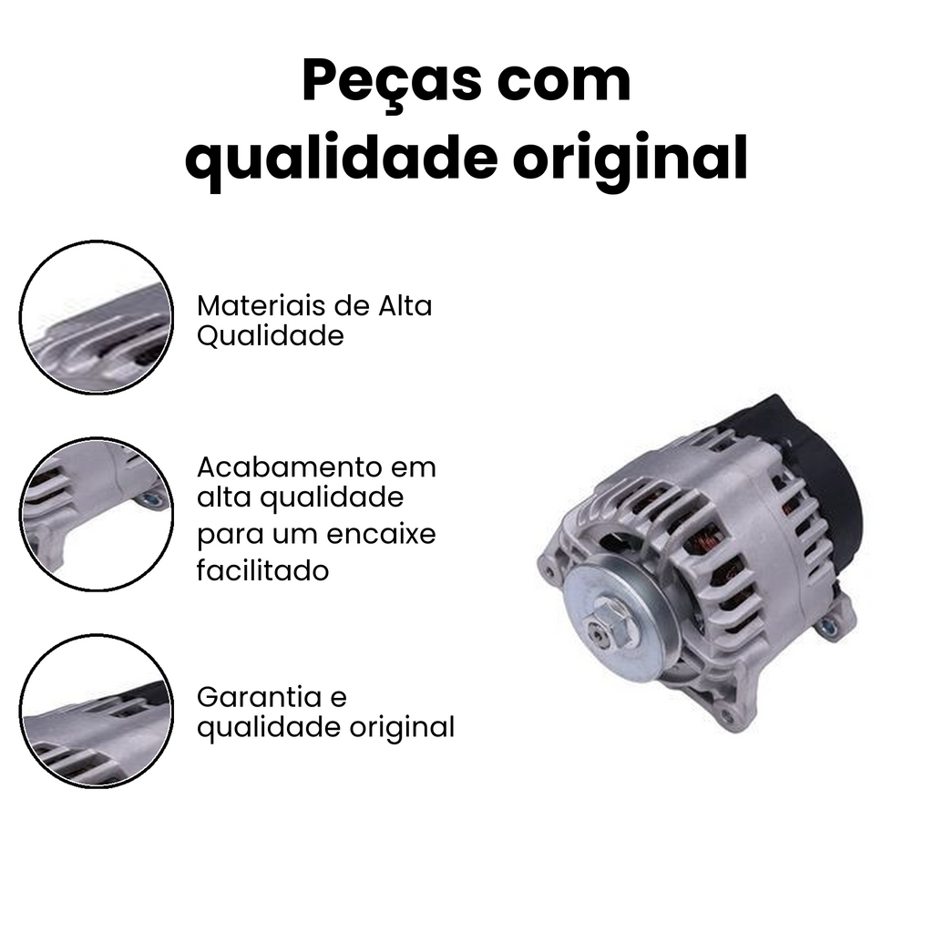 ALTERNADOR 12V MANDO Cargo 2000-2010 - Imagem 3