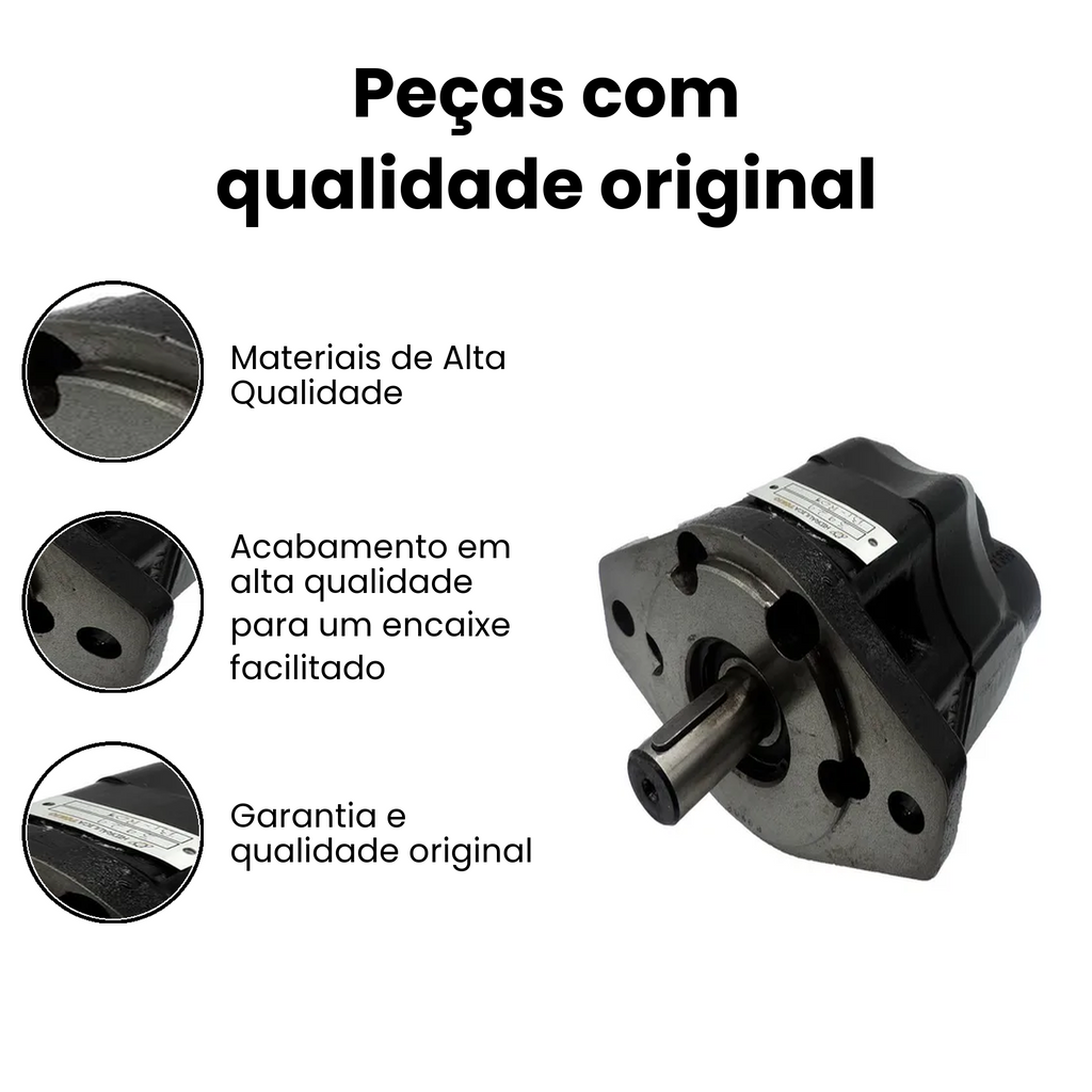 BOMBA HIDRAULICA Cargo 4x2/6x2/6x4 2000-2008 - Imagem 3