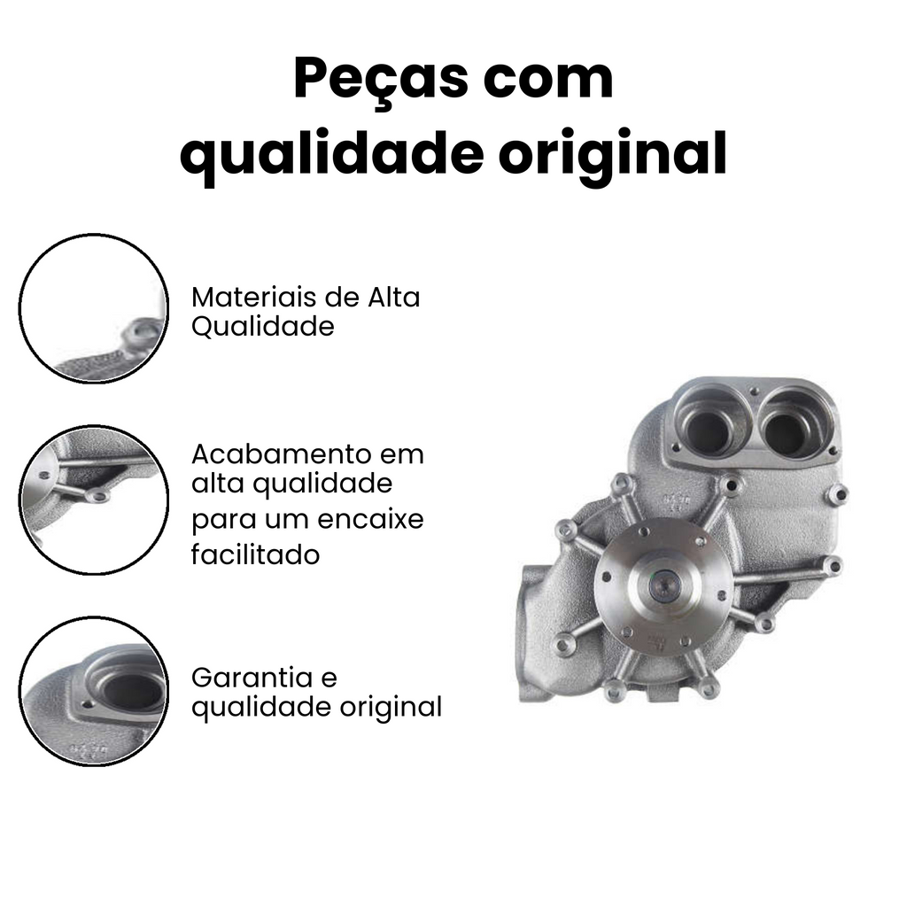 BOMBA AGUA Mercedes Cargo 2007-2011 - Imagem 3