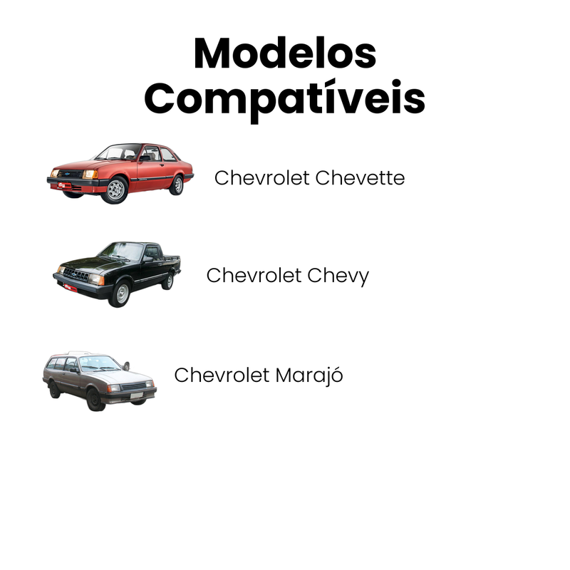 Batente Inferior Diant Dir Esq Chevrolet Chevette 1973-1993 - Imagem 4