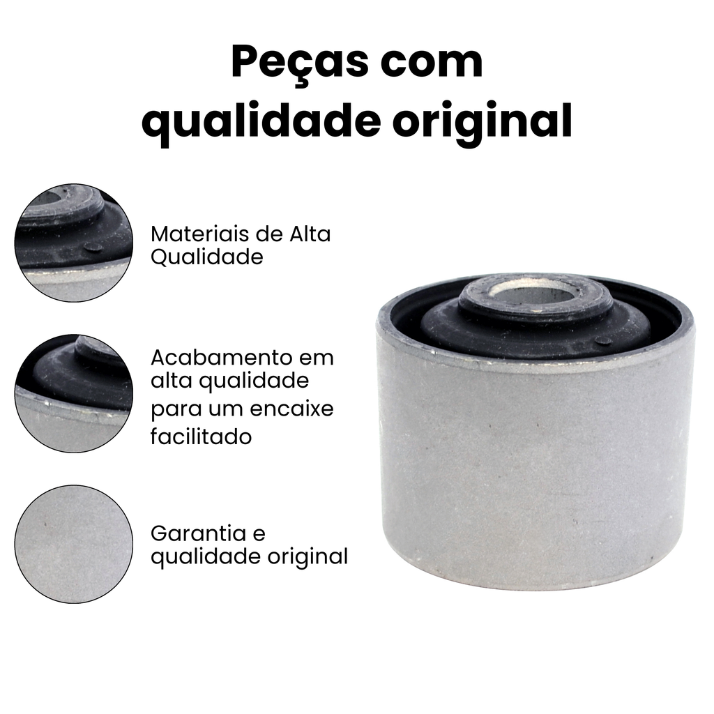 Bucha Braço Diant Mitsubishi Pajero iO TR4 TR4 GLS 1999-2015 - Imagem 3
