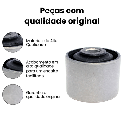 Bucha Braço Diant Mitsubishi Pajero iO TR4 TR4 GLS 1999-2015 - Imagem 3