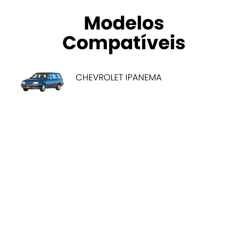 Coxim Motor Tras Dir Esq Chevrolet Ipanema 1980-1997 - Imagem 4