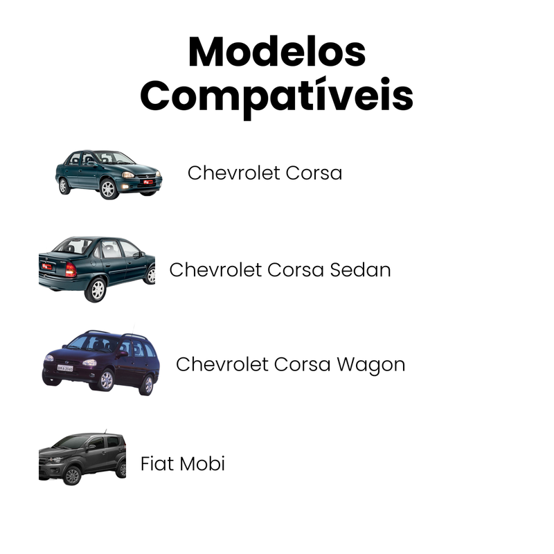 Coxim Escapamento Diant Chevrolet Corsa 94-12 Fiat Mobi 13-2 - Imagem 4