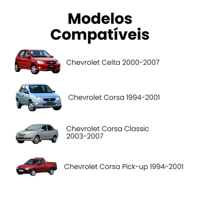 COXIM AMORTECEDOR DIANTEIRO DIREITO E ESQUERDO CHEVROLET MB01114 - Imagem 4