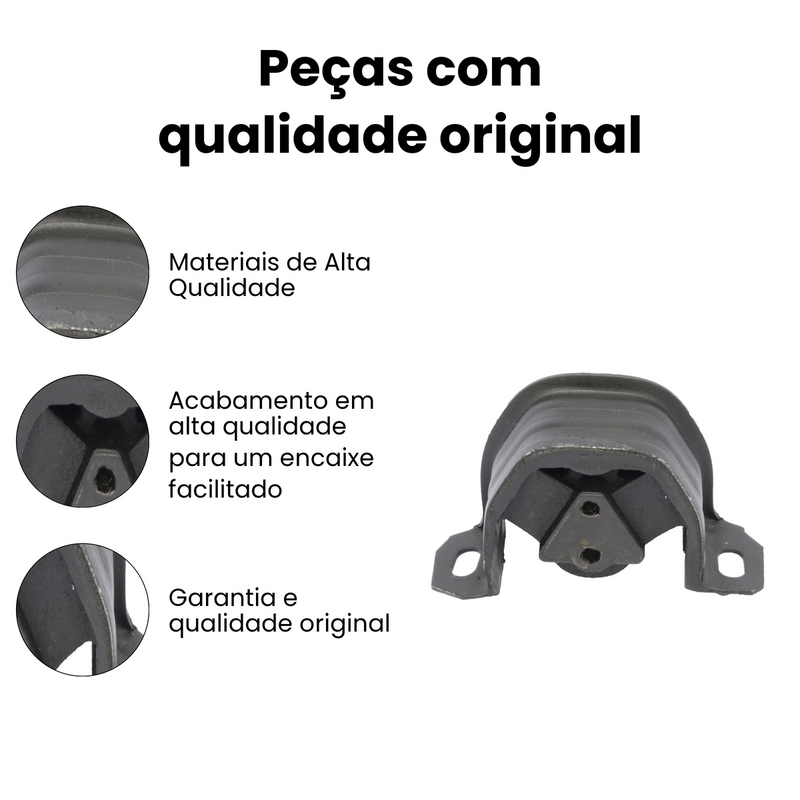 Coxim Motor Diant Esq Chevrolet Ipanema Kadett Monza 1989-19 - Imagem 3