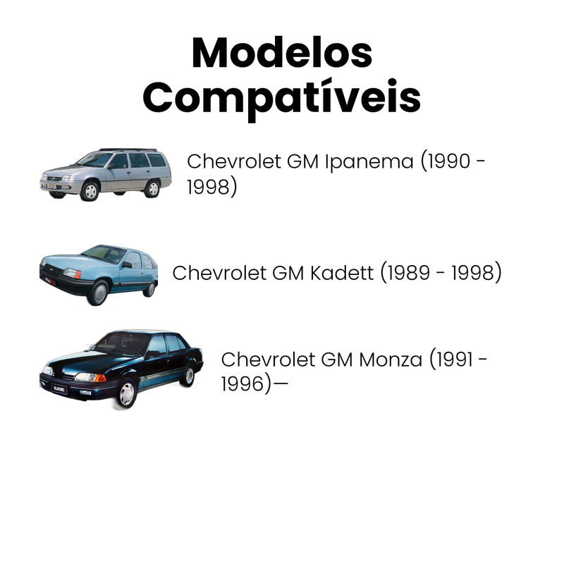 Coxim Motor Diant Esq Chevrolet Ipanema Kadett Monza 1989-19 - Imagem 4