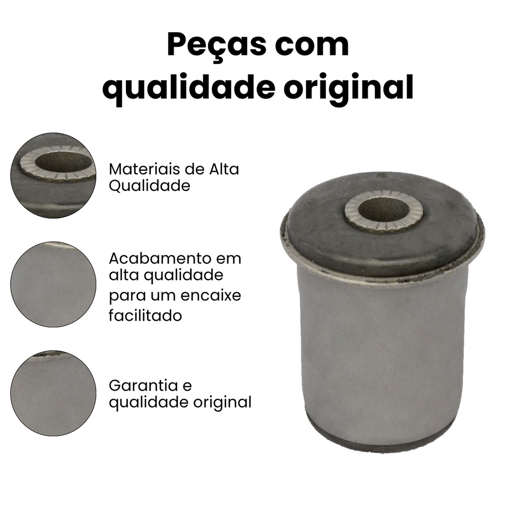 BUCHA DA BANDEJA DIANTEIRA DIREITA / ESQUERDA CHEVROLET MB112 - Imagem 3