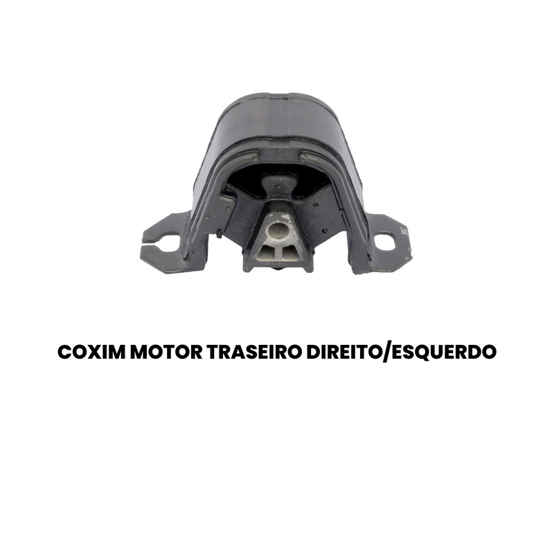 Coxim Motor Tras Dir Esq Chevrolet Celta 2000-2014 Corsa 199 - Imagem 2