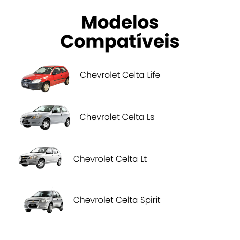 Coxim Motor Tras Dir Esq Chevrolet Celta 2000-2014 Corsa 199 - Imagem 4