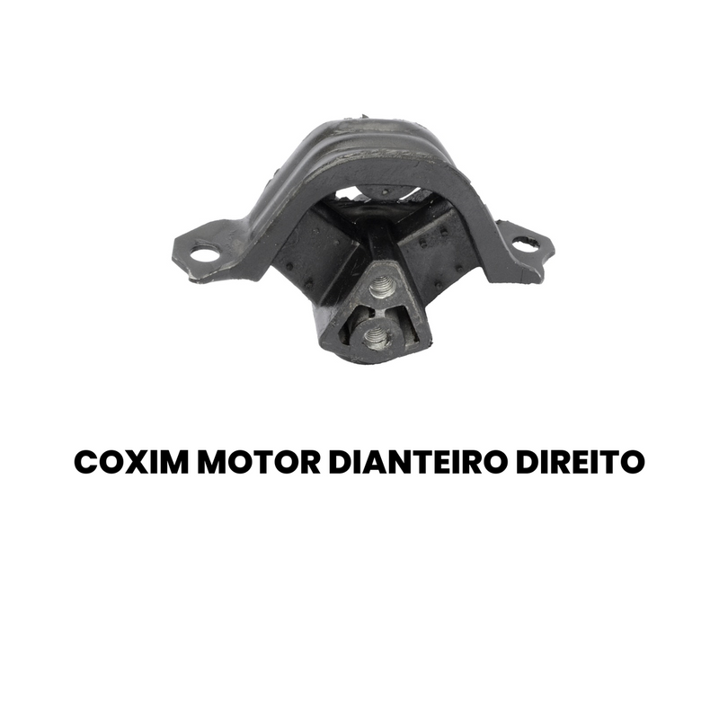 Coxim Motor Diant Dir Chevrolet Celta 94-12 Corsa 01-12 Clas - Imagem 2