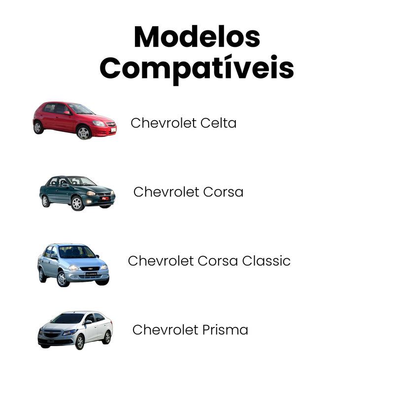 Coxim Motor Diant Dir Chevrolet Celta 94-12 Corsa 01-12 Clas - Imagem 4