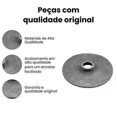 Calço Mola Traseiro Direito/Esquerdo Celta Tigra - Imagem 3