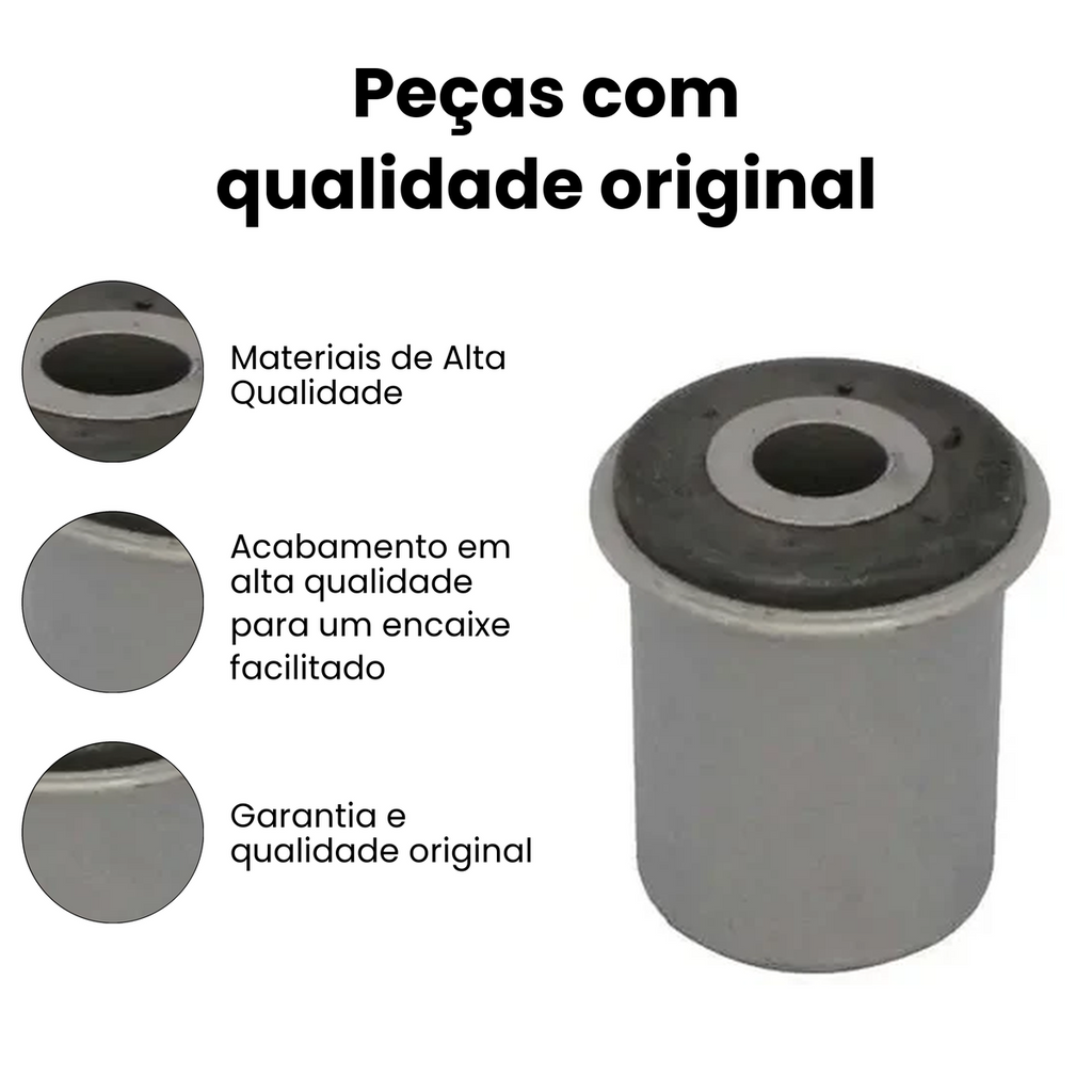 Bucha da Bandeja Dianteira Direita/Esquerda CHEVROLET MB1138 - Imagem 3