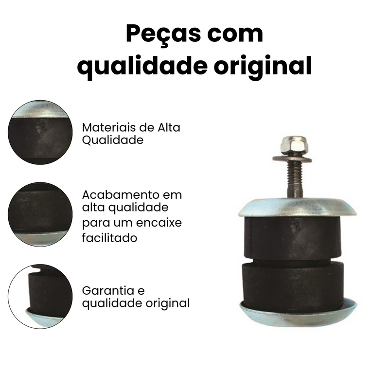 Coxim Cabine Diant Chevrolet D20 1985-1997 D40 1985-1994 - Imagem 3