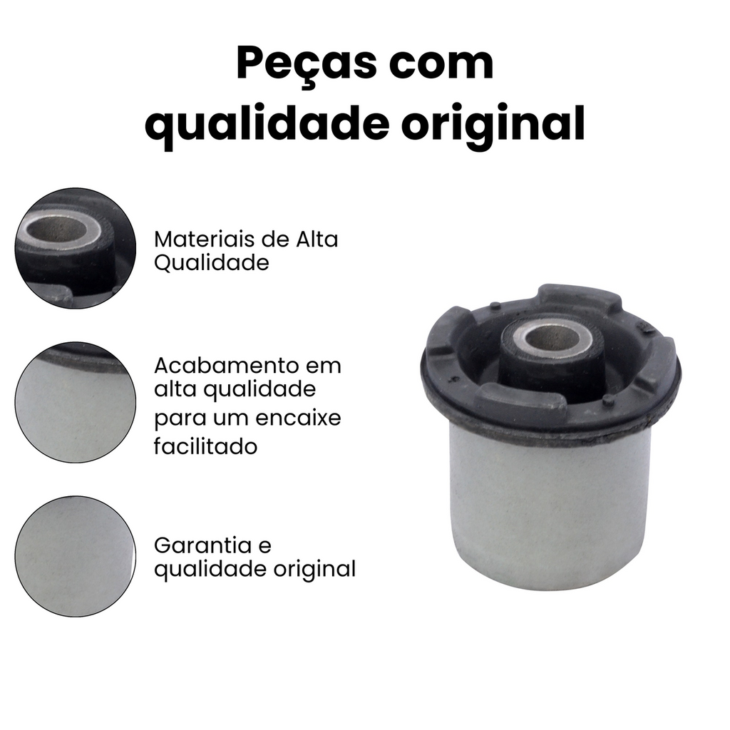 BUCHA BANDEJA TRASEIRO DIANTEIRO CHEVROLET MB1152 - Imagem 3