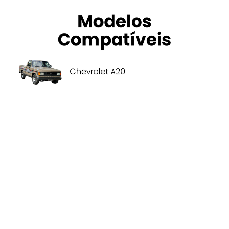 Coxim Motor Tras Dir Esq Chevrolet Chevy 500 1992 - Imagem 4