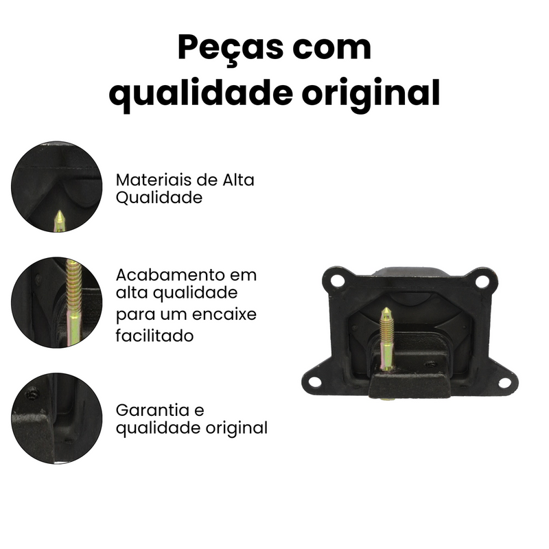 Coxim Motor Diant Dir Chevrolet Agile Celta Corsa Prisma 200 - Imagem 3