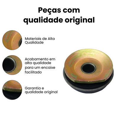 BUCHA BARRA ESTABILIZADORA DIREITO E ESQUERDO CHEVROLET MB01191 - Imagem 3