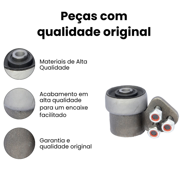 Bucha Bandeja Diant. Chevrolet Corsa 2002-2009 Meriva 2002-2 - Imagem 3