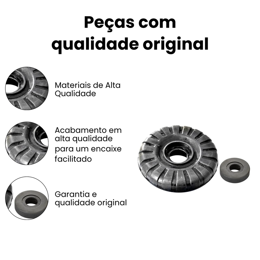 Coxim Amortecedor Diant. Dir Esq Onix 2011-2014 Prisma 2013- - Imagem 3