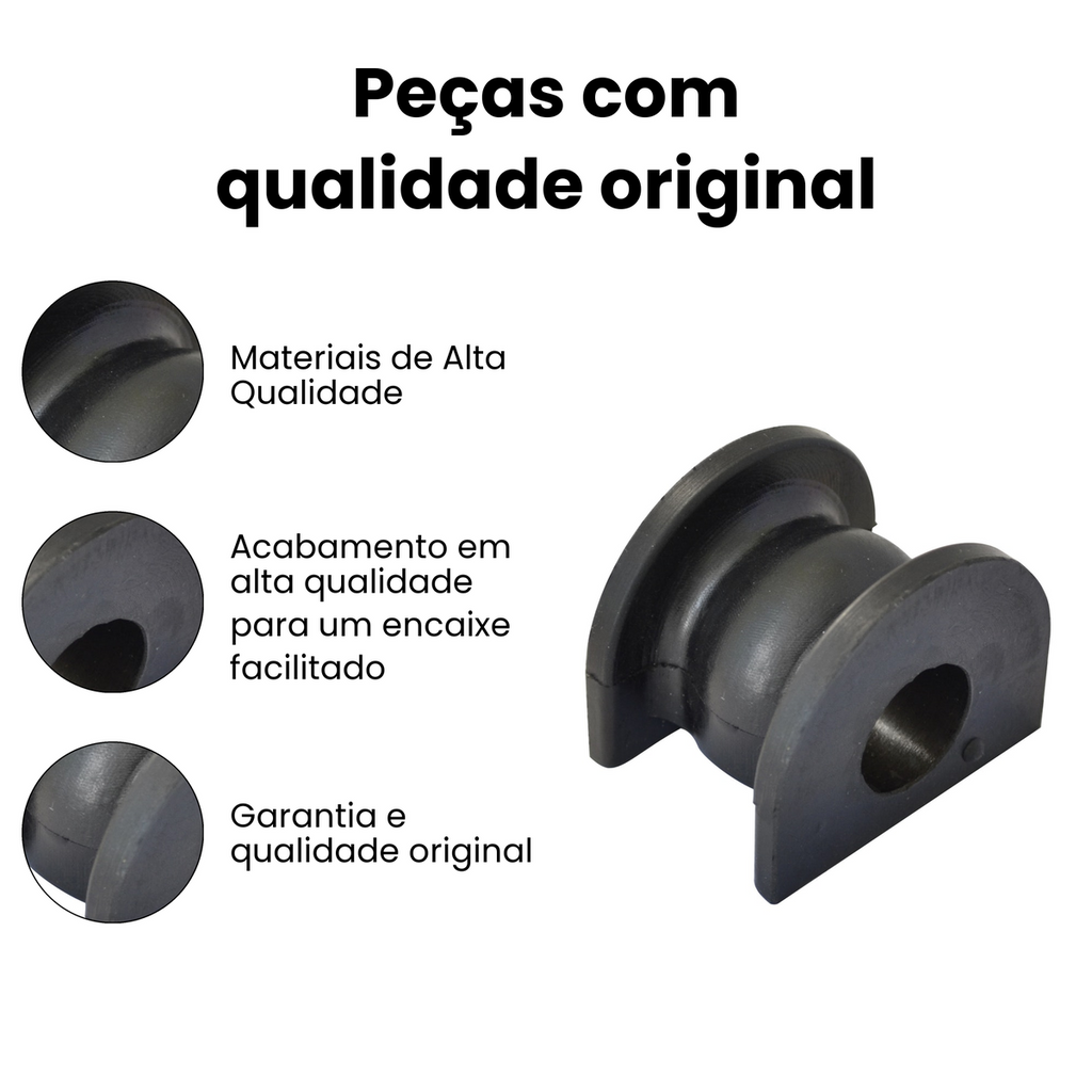 Bucha da Barra Estabilizadora Dianteira Direita/Esquerda CHEVROLET MB01227 - Imagem 3