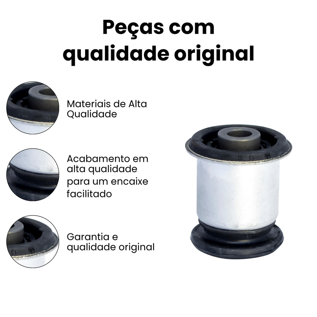 BUCHA BANDEJA DIANTEIRO DIREITO/ESQUERDO CHEVROLET MB1232 - Imagem 3