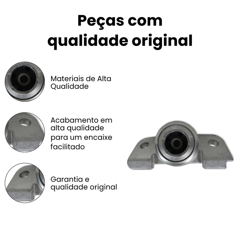 Coxim Amort Tras Dir Chevrolet Cobalt 2011-2020 Onix 2012-20 - Imagem 3