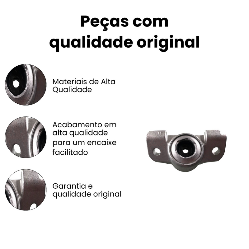 Coxim Amort Tras Esq Chevrolet Cobalt 2012-2019 Spin 2012-20 - Imagem 3