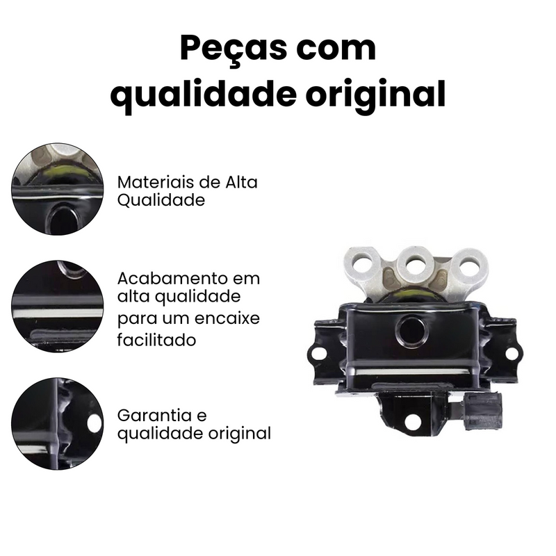 Coxim Motor Diant Dir Chevrolet Cobalt Onix Prisma Spin Soni - Imagem 3