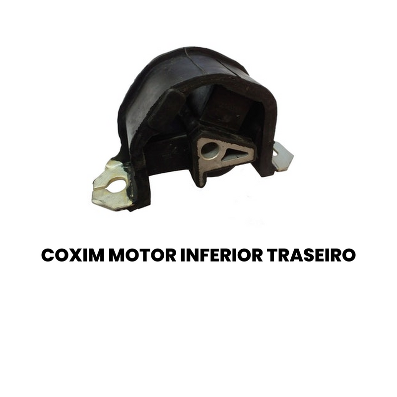 Coxim Motor Inferior Tras Chevrolet Corsa 1994-2016 Celta 20 - Imagem 2