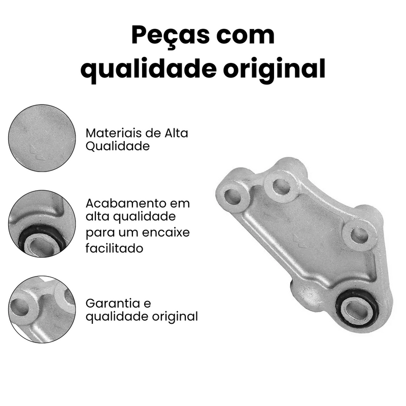Coxim Motor Tras Chevrolet Onix 2013 - 2019 - Imagem 3