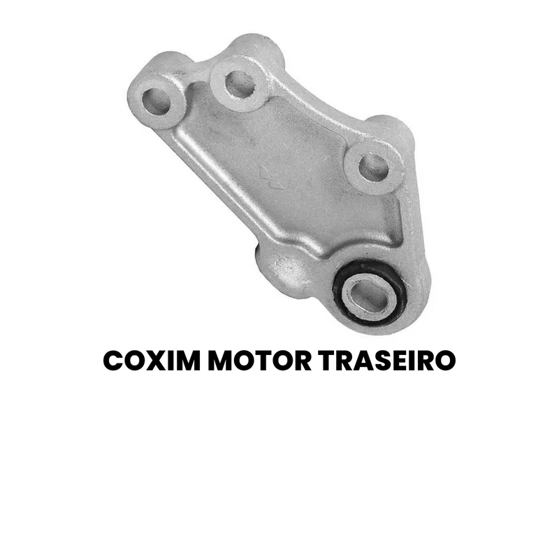 Coxim Motor Tras Chevrolet Onix 2013 - 2019 - Imagem 2