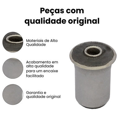 Bucha da Bandeja Dianteira (Lado Direito/Esquerdo) CHEVROLET MB153 - Imagem 3