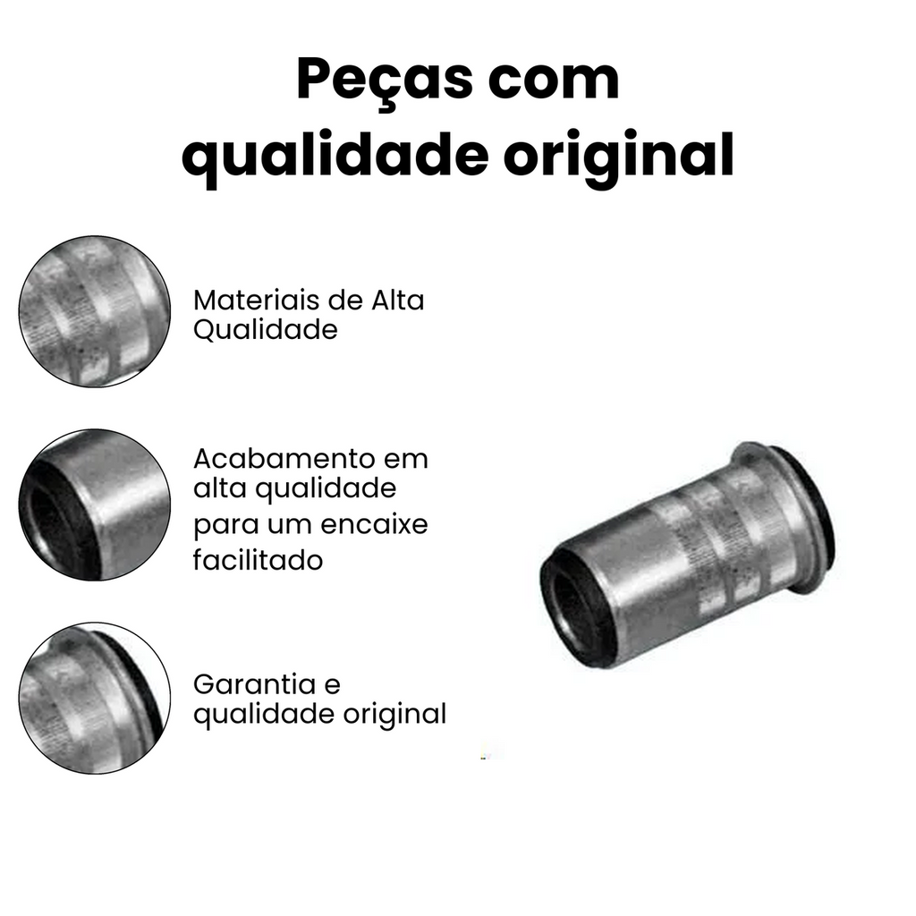 BUCHA DIANTEIRO DIREITO/ESQUERDO CHEVROLET MB158 - Imagem 3