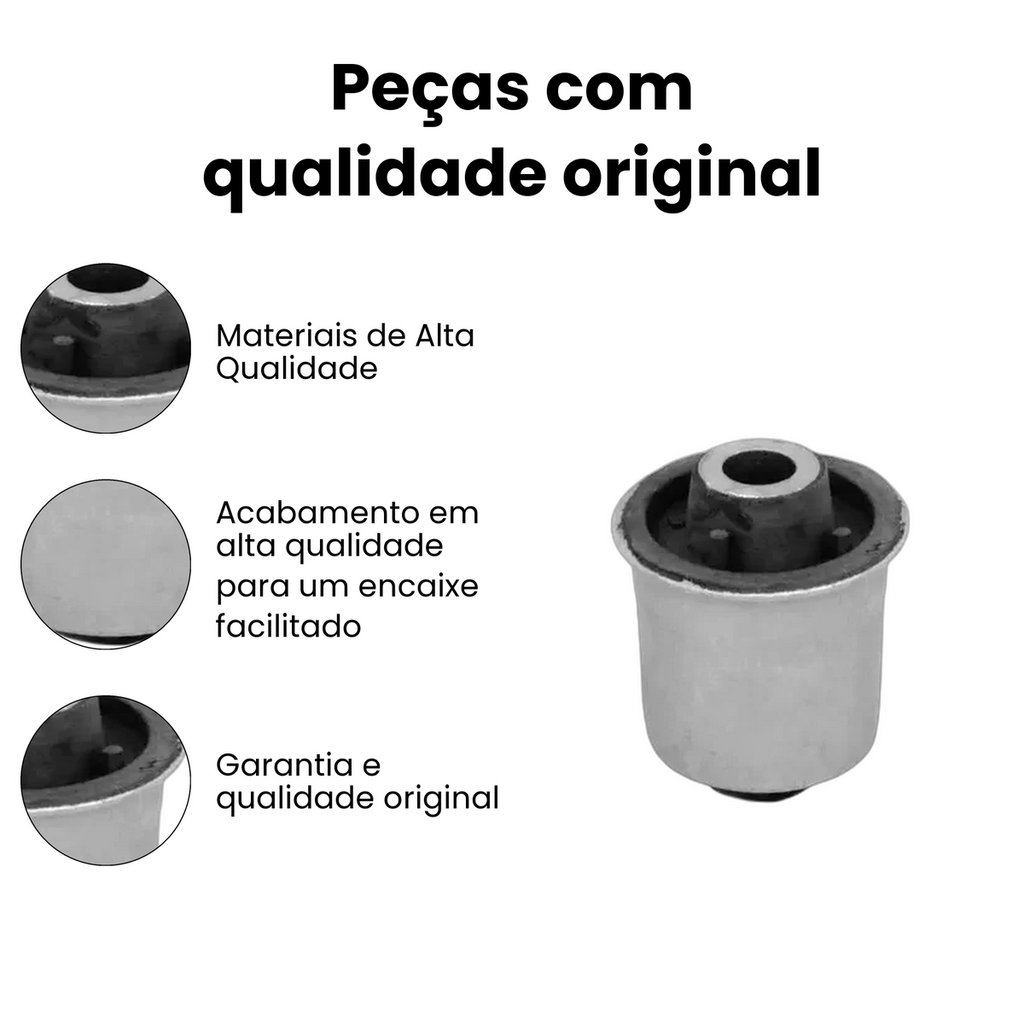 Bucha da Bandeja Dianteira (Direita/Esquerda) CHEVROLET MB165 - Imagem 3