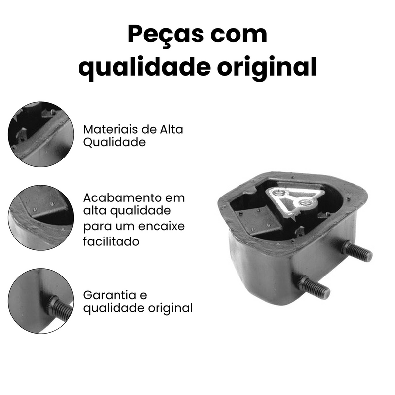 Coxim Motor Tras Dir Esq Chevrolet Monza 1982-1990 - Imagem 3