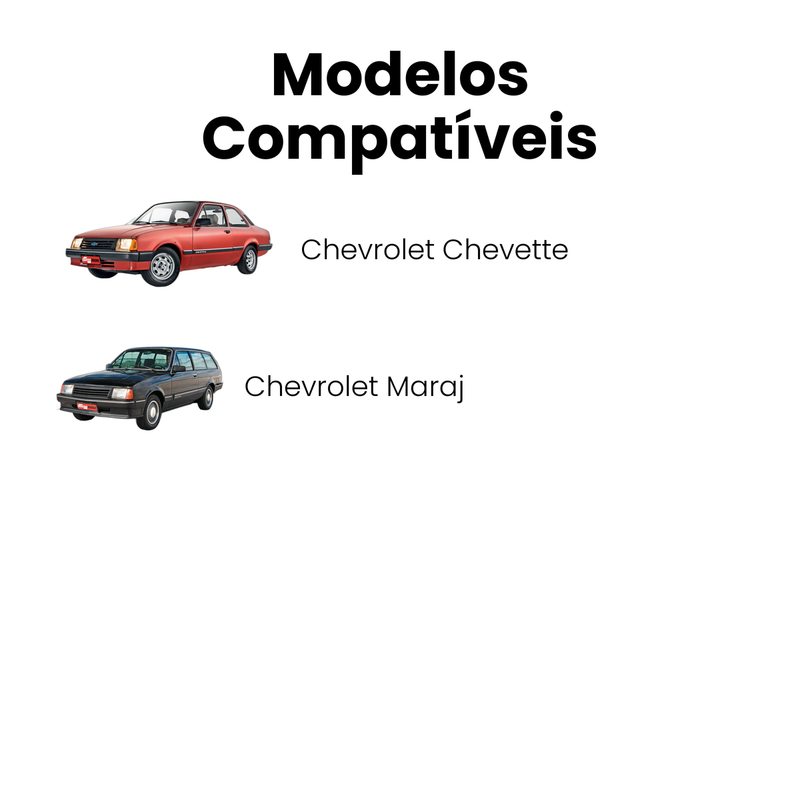 Coxim Motor Chevrolet Chevette 1980-1994 Chevrolet Marajó 19 - Imagem 4