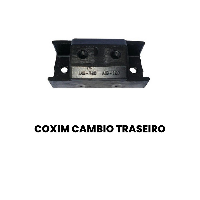 Coxim Câmbio Tras Chevrolet Opala C10 D10 D20 Caravan - Imagem 2