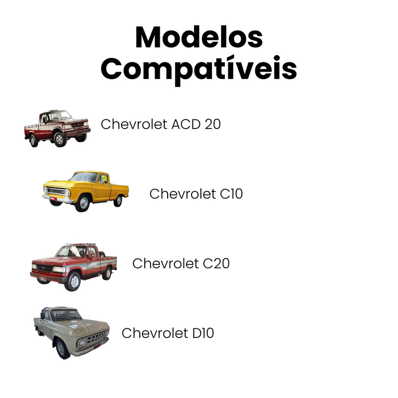 Coxim Câmbio Tras Chevrolet Opala C10 D10 D20 Caravan - Imagem 4