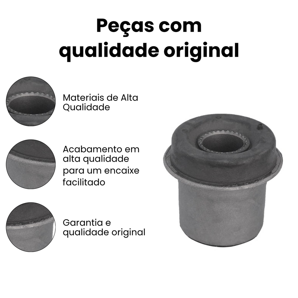 BUCHA BANDEJA DIANTEIRO DIREITO/ESQUERDO CHEVROLET MB191 - Imagem 3