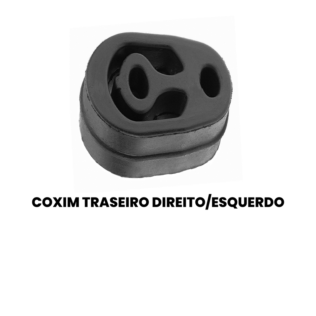 Coxim Tras Ford Escort Hobby GL GLX Ghia Verona 1.0 1.6 1.8 - Imagem 2