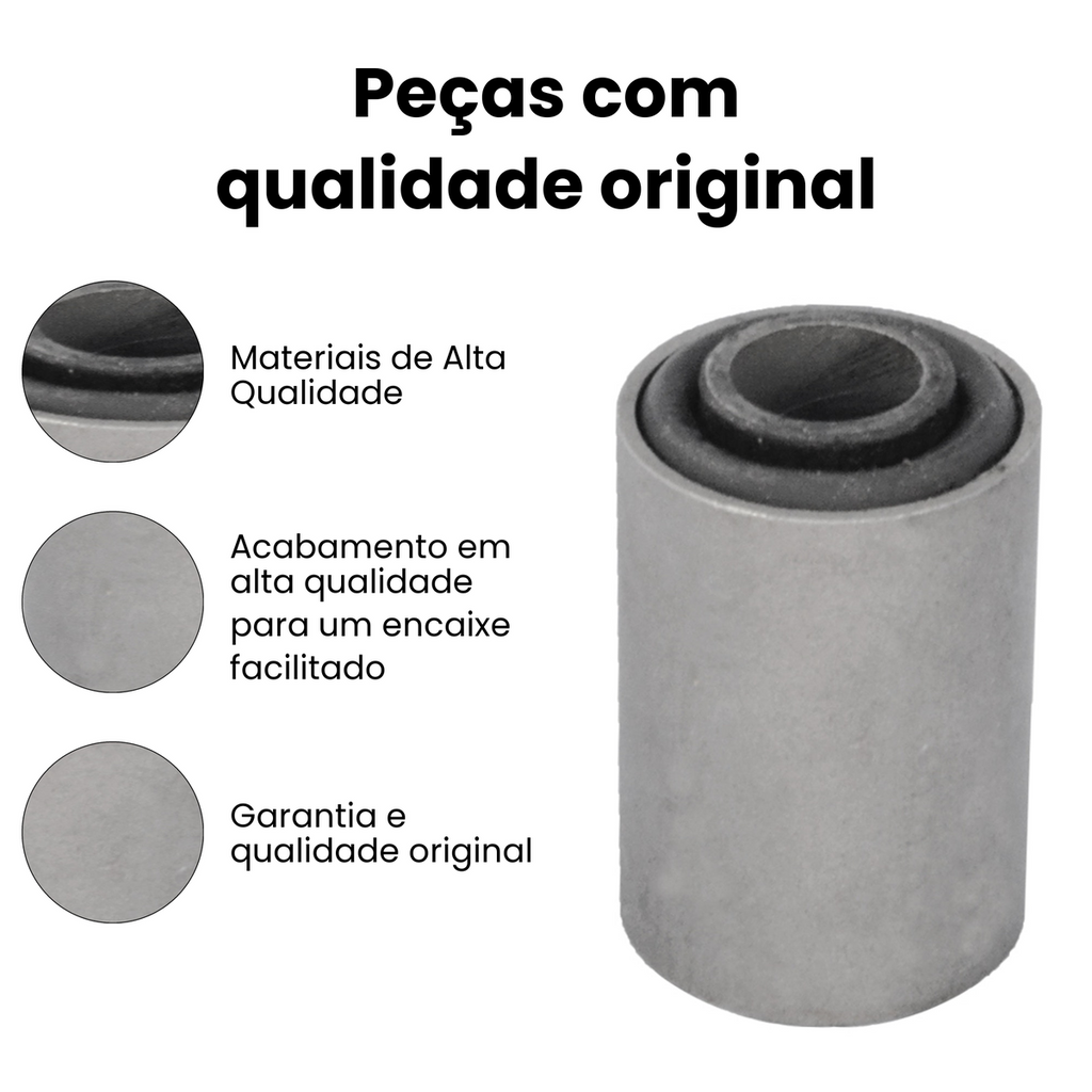 Bucha da Bandeja Dianteira Direita ou Esquerda FORD MB0214 - Imagem 3