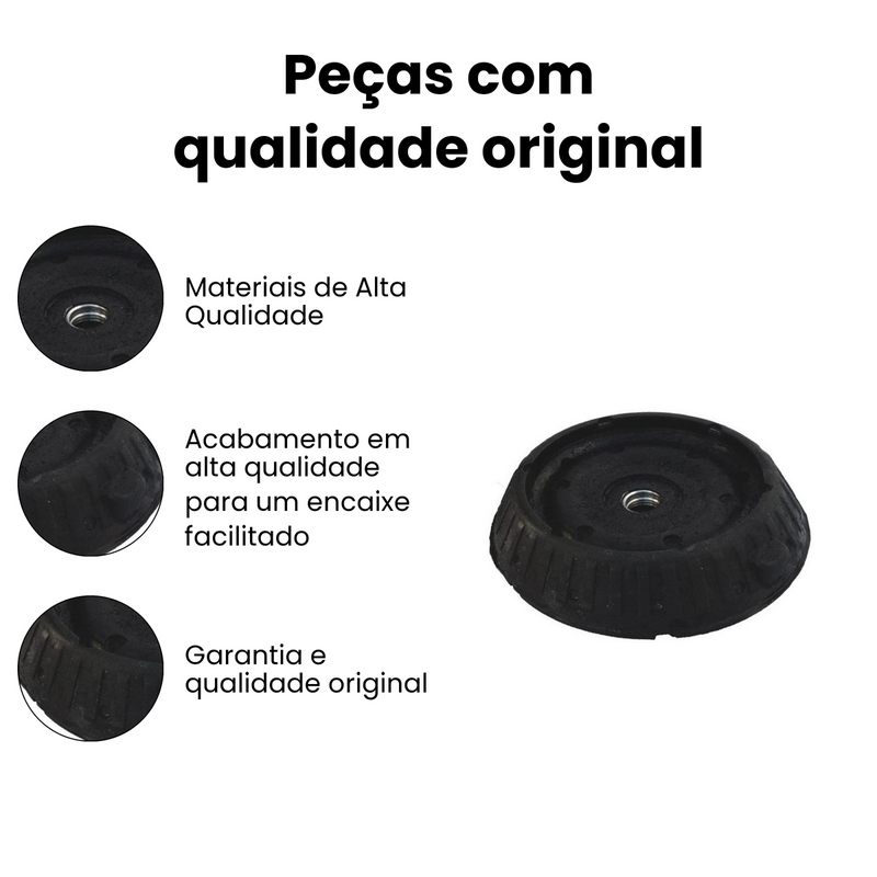 Coxim Amort Tras Ford Fiesta 1997-2013 Ford Ka 2008-2013 - Imagem 3