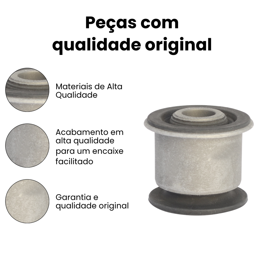 Bucha Bandeja Dianteira Ford EcoSport 2003 a 2021 Direita Es - Imagem 3