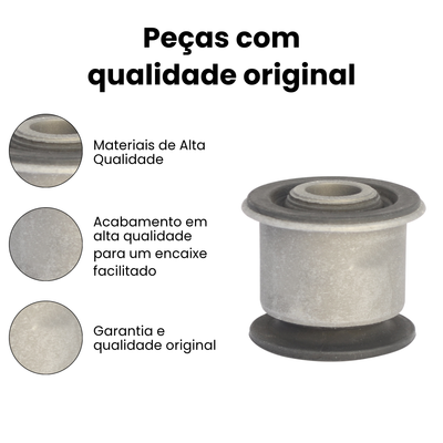 Bucha Bandeja Dianteira Ford EcoSport 2003 a 2021 Direita Es - Imagem 3