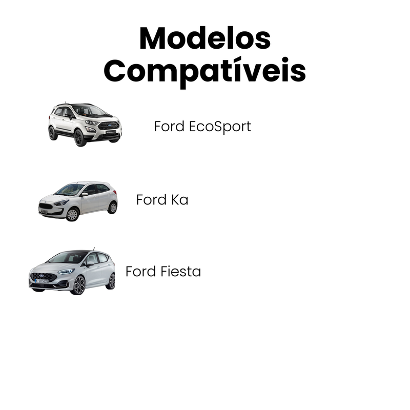 Coxim Amort Tras Ford EcoSport 2010-2019 Ka 2013-2021 Fiesta - Imagem 4